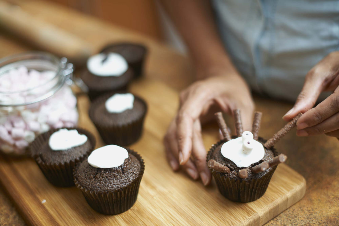 Mini cake aux pépites de chocolat